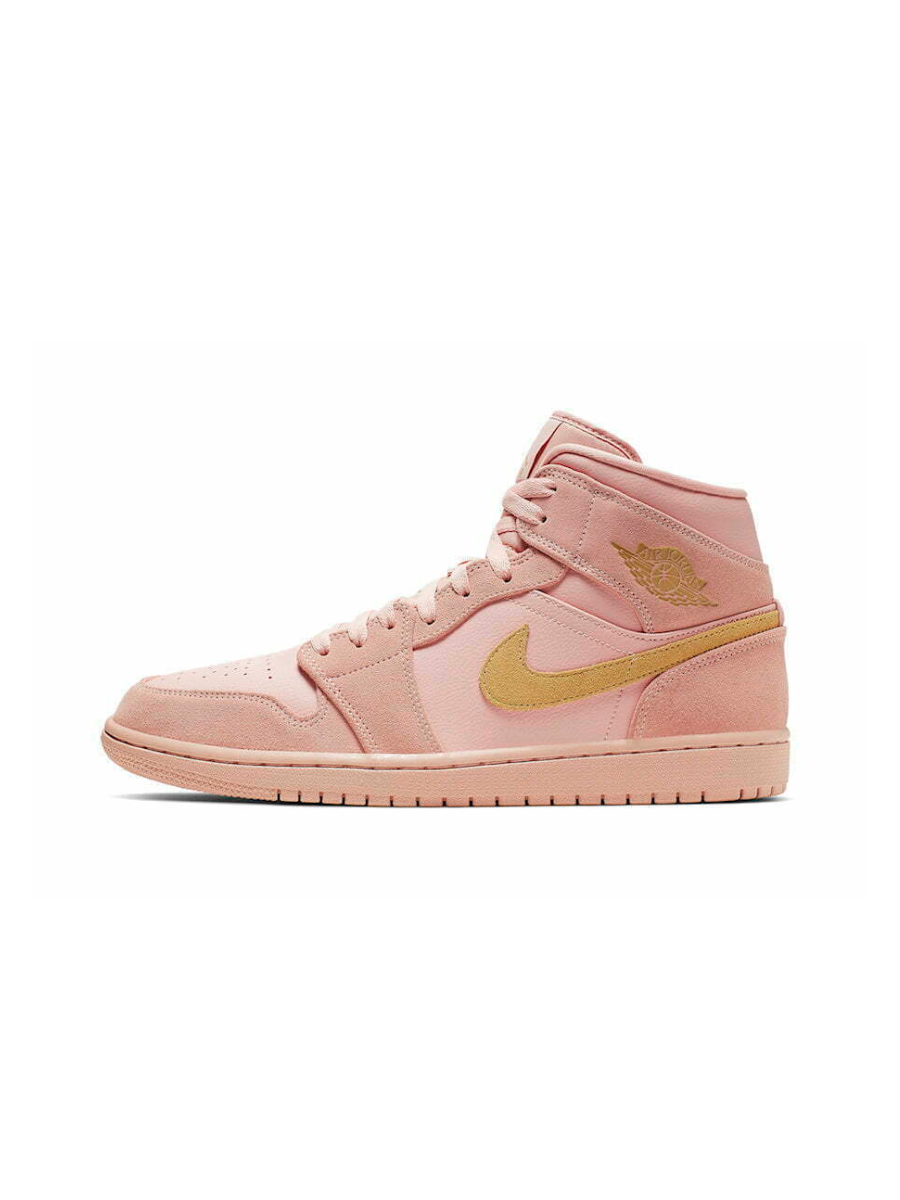 Картинка Кроссовки высокие для ходьбы Nike Air Jordan 1 High Coral Gold