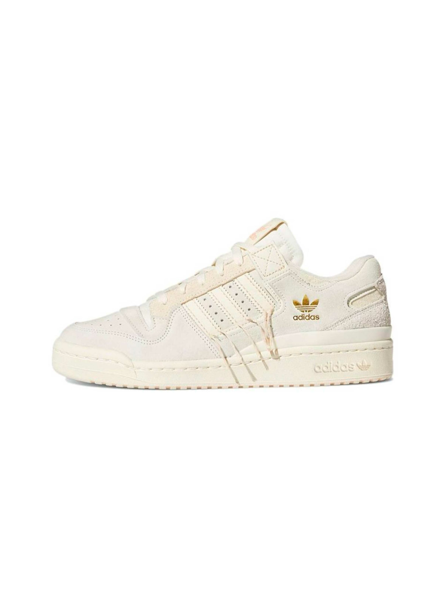 Картинка Кроссовки женские утепленные Adidas Forum 84 Low Off White