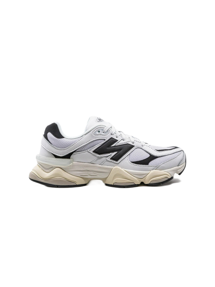 Картинка Кроссовки с сеткой для бега New Balance 9060 White Black