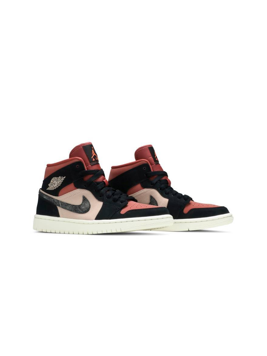 Картинка Кроссовки для подростков Nike Air Jordan 1 Mid Canyon Rust