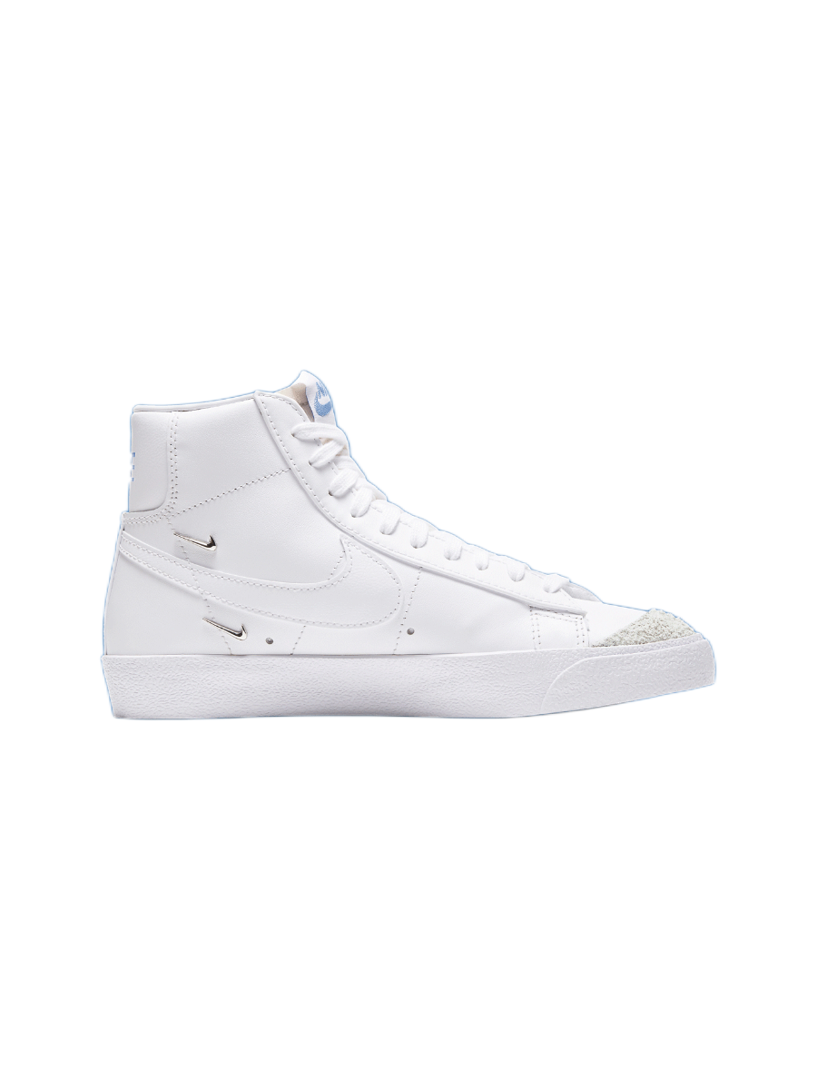 Картинка Кроссовки высокие для баскетбола Nike Blazer Mid 77 LX White