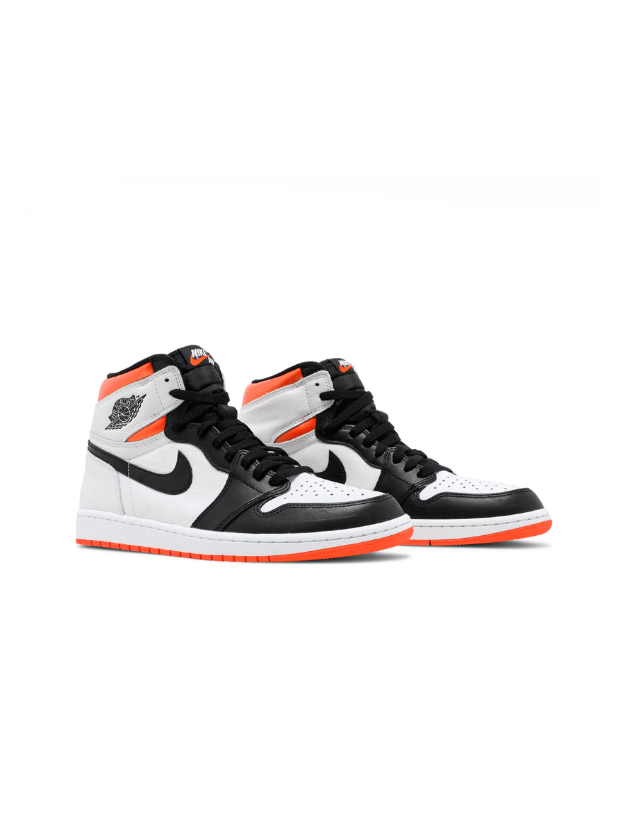 Картинка Кроссовки высокие Nike Air Jordan 1 High OG GS Electro Orange