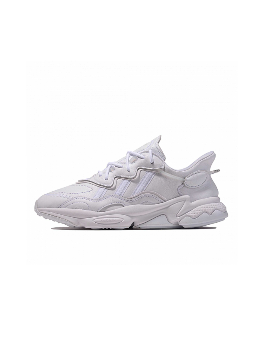 Картинка Кроссовки волейбольные для тенниса Adidas Ozweego White