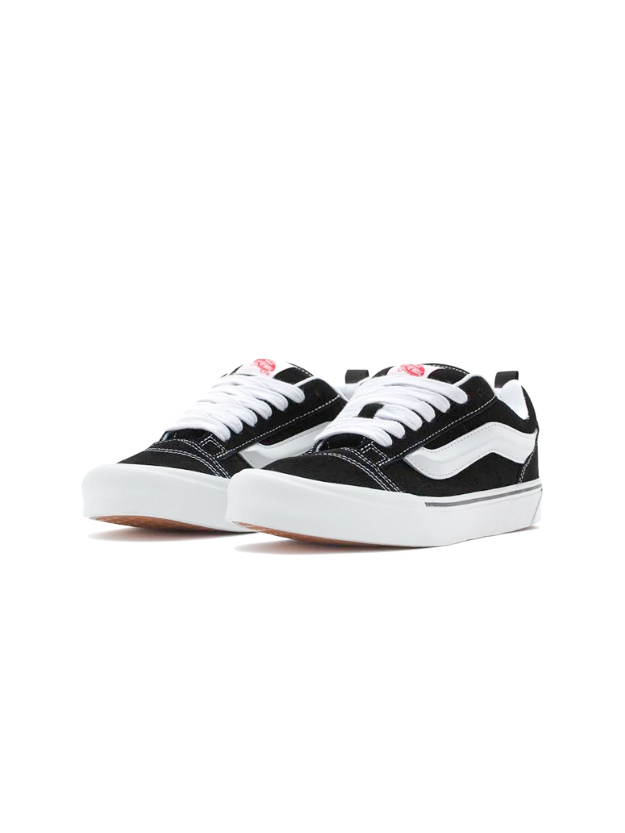 Картинка Кеды летние Vans Knu Skool Black True White