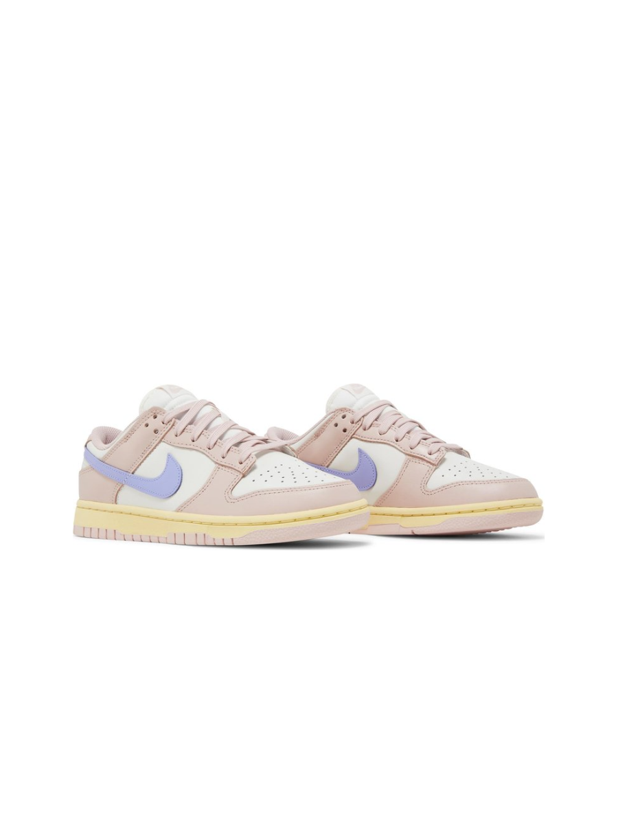 Картинка Кроссовки женские спортивные Nike Dunk Low Pink Oxford