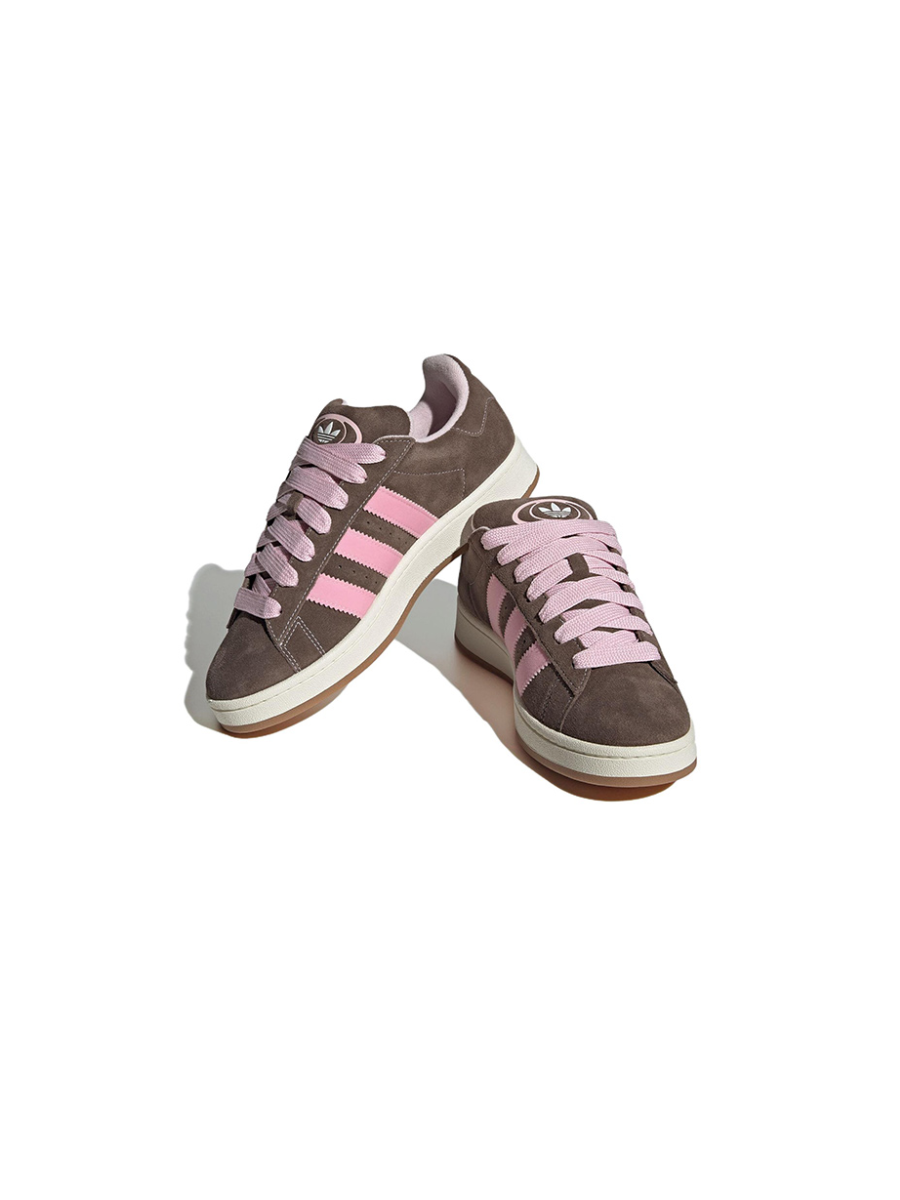 Картинка Кроссовки детские замшевые Adidas Campus 00s Dust Cargo Clear Pink