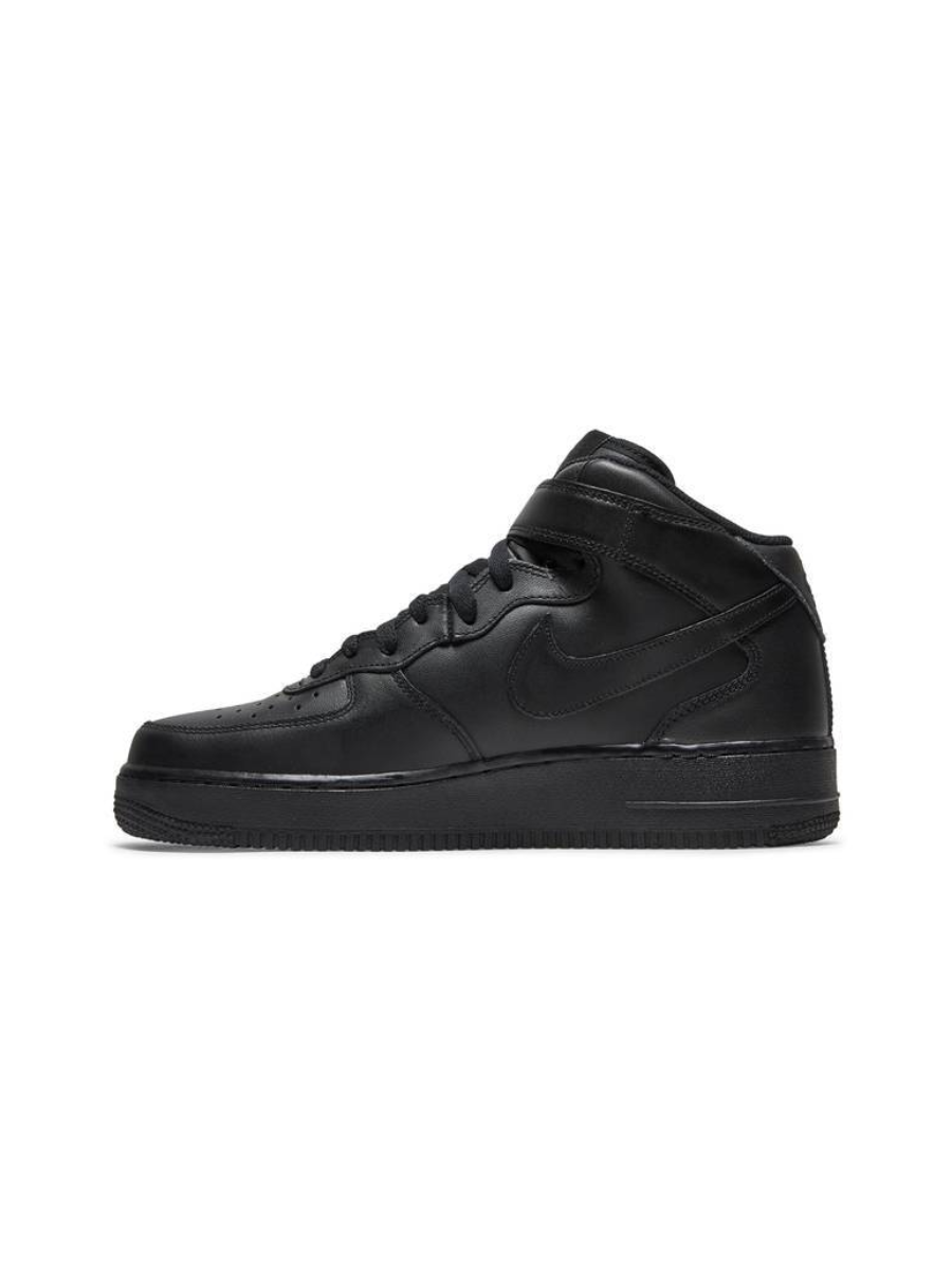 Картинка Кроссовки мужские демисезонные Nike Air Force 1 Mid Black