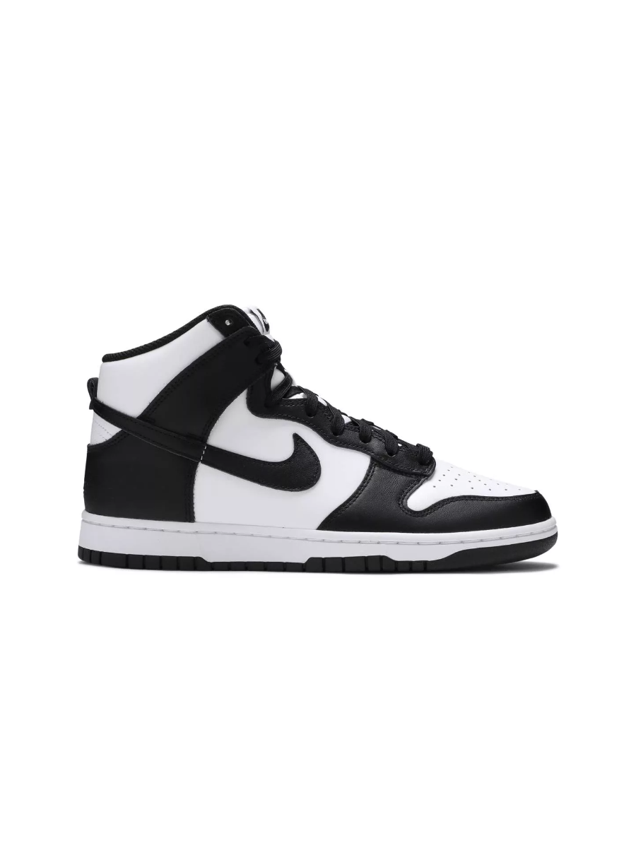 Картинка Кроссовки мужские кожаные высокие Nike Dunk High Panda