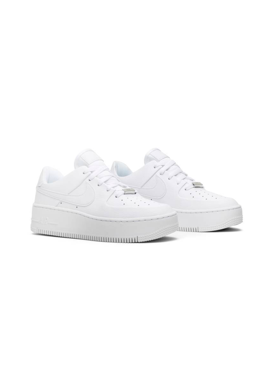 Картинка Кроссовки летние детские Nike Air Force 1 Sage Low Triple White