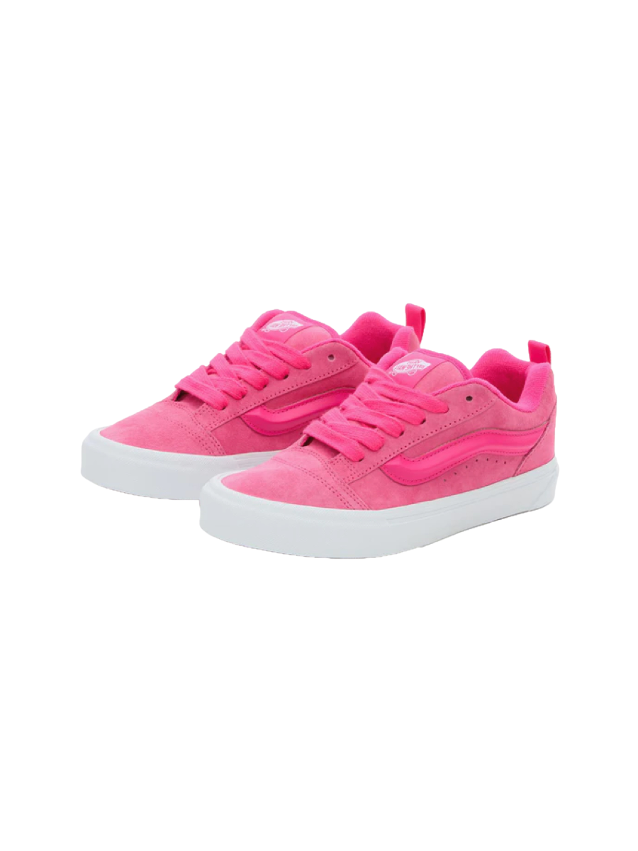 Картинка Кеды женские низкие летние Vans Knu Skool Pink