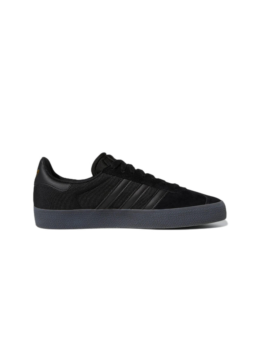 Картинка Кроссовки мужские Adidas Gazelle ADV Black Gold Metallic