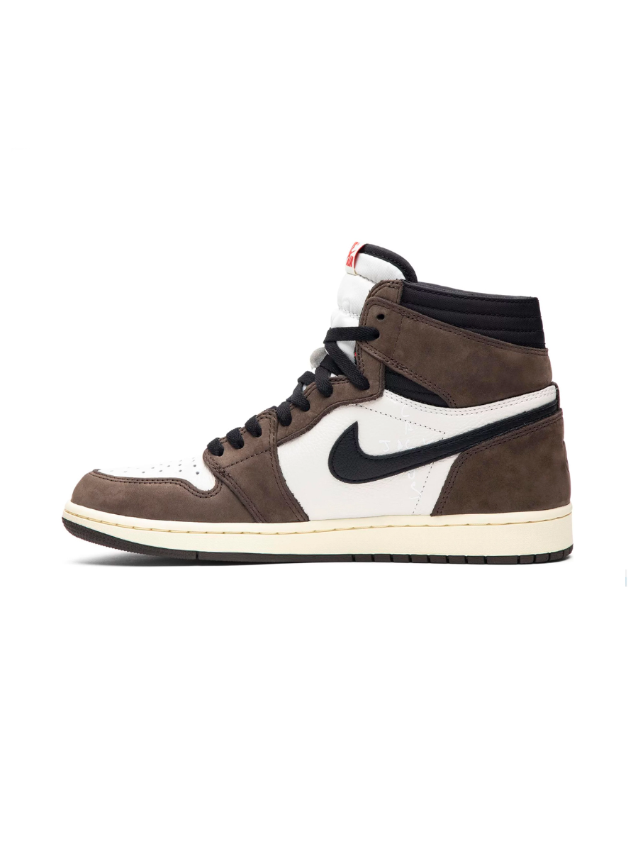 Картинка Кроссовки Nike Air Jordan 1 Retro High OG SP Travis Scott Mocha