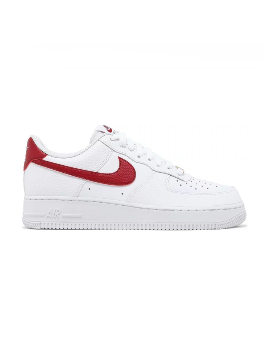 Картинка Кроссовки унисекс кожаные Nike Air Force 1 '07 'Sport Red'