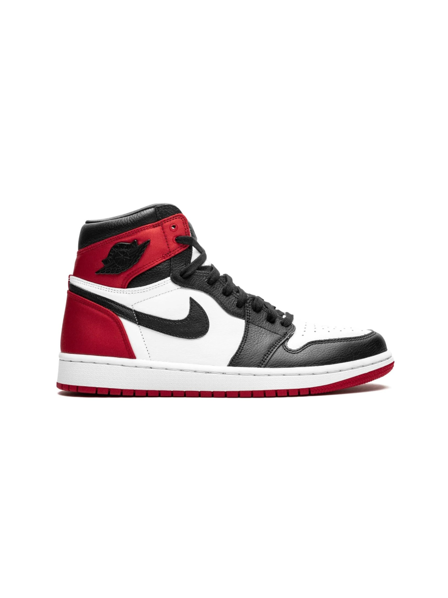 Картинка Кроссовки зимние с мехом Nike Air Jordan 1 Hight Black Toe