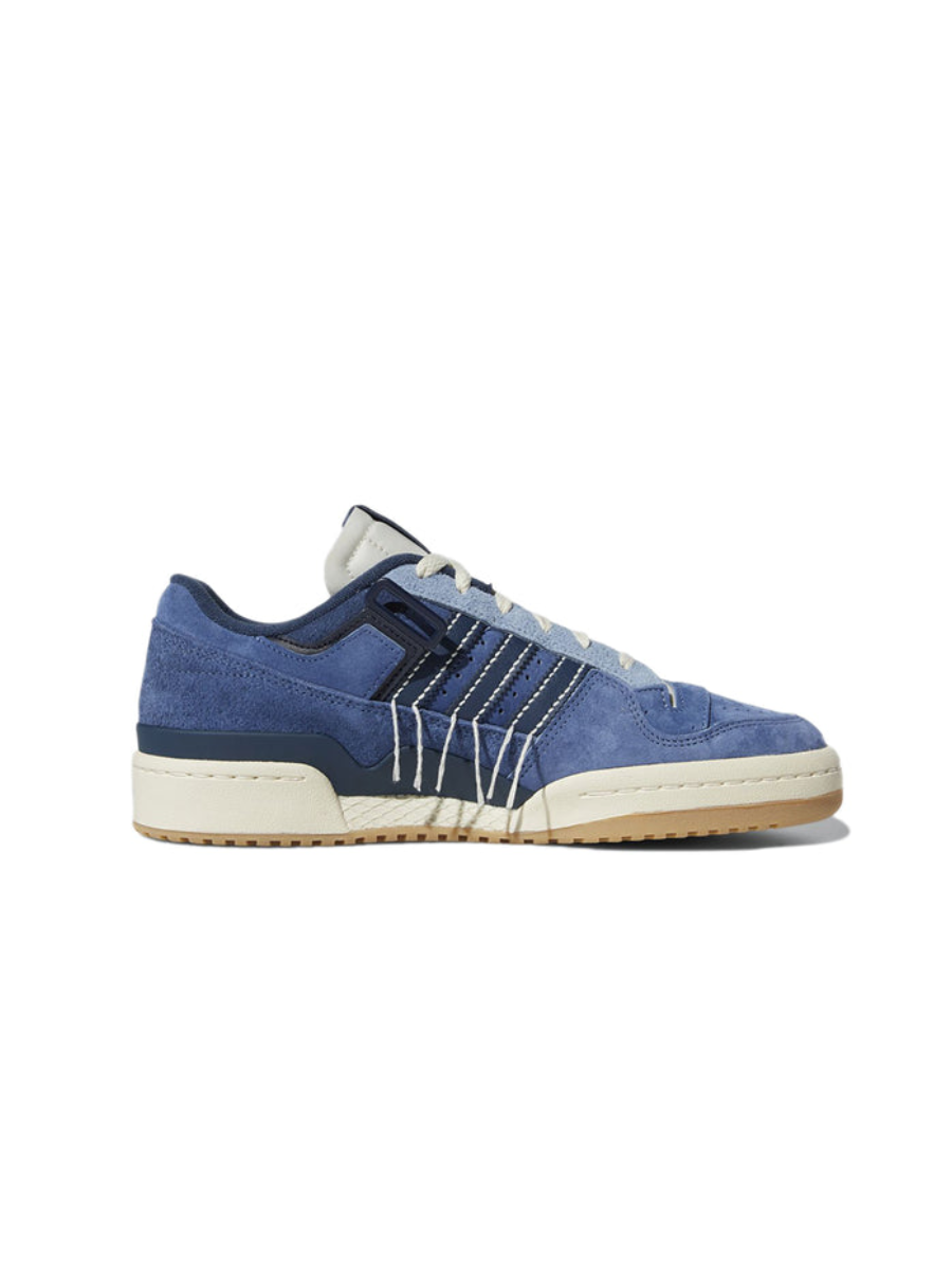 Картинка Кроссовки баскетбольные Adidas Forum 84 Low Shoes Blue Denim Gum