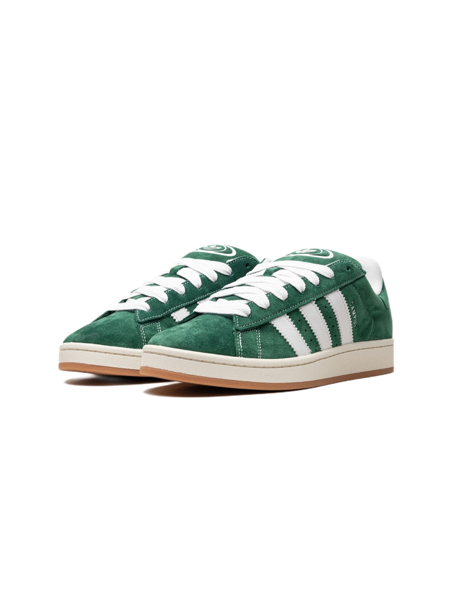 Картинка Кроссовки замшевые демисезонные Adidas Campus 00s Green