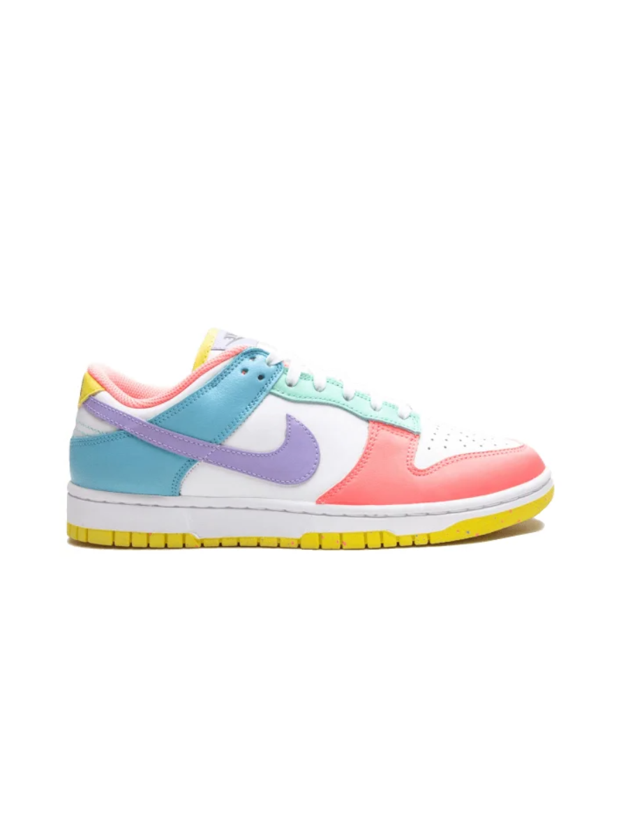 Картинка Кроссовки подростковые разноцветные Nike Dunk Low SE Easter Pastel Multi