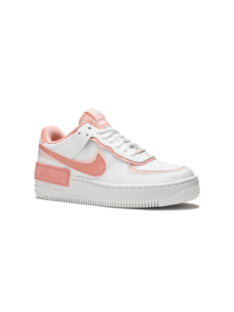 Картинка Кроссовки весенние Nike Air Force 1 Low Shadow White Coral Pink