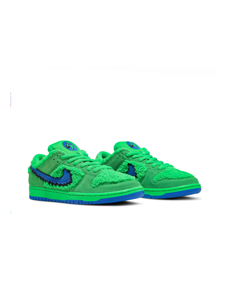 Картинка Кроссовки унисекс Grateful Dead x Nike SB Dunk Low Green