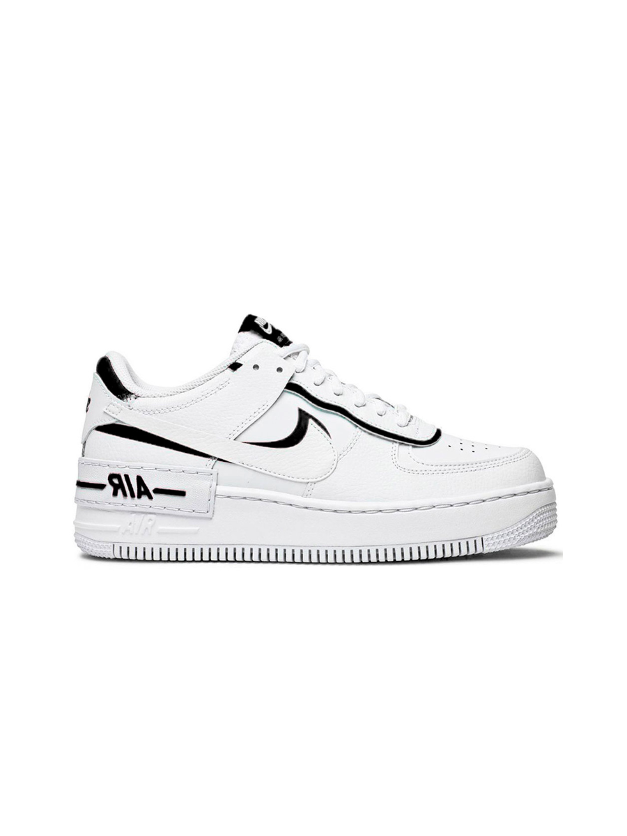 Картинка Кроссовки демисезонные Nike Air Force 1 Shadow White Black