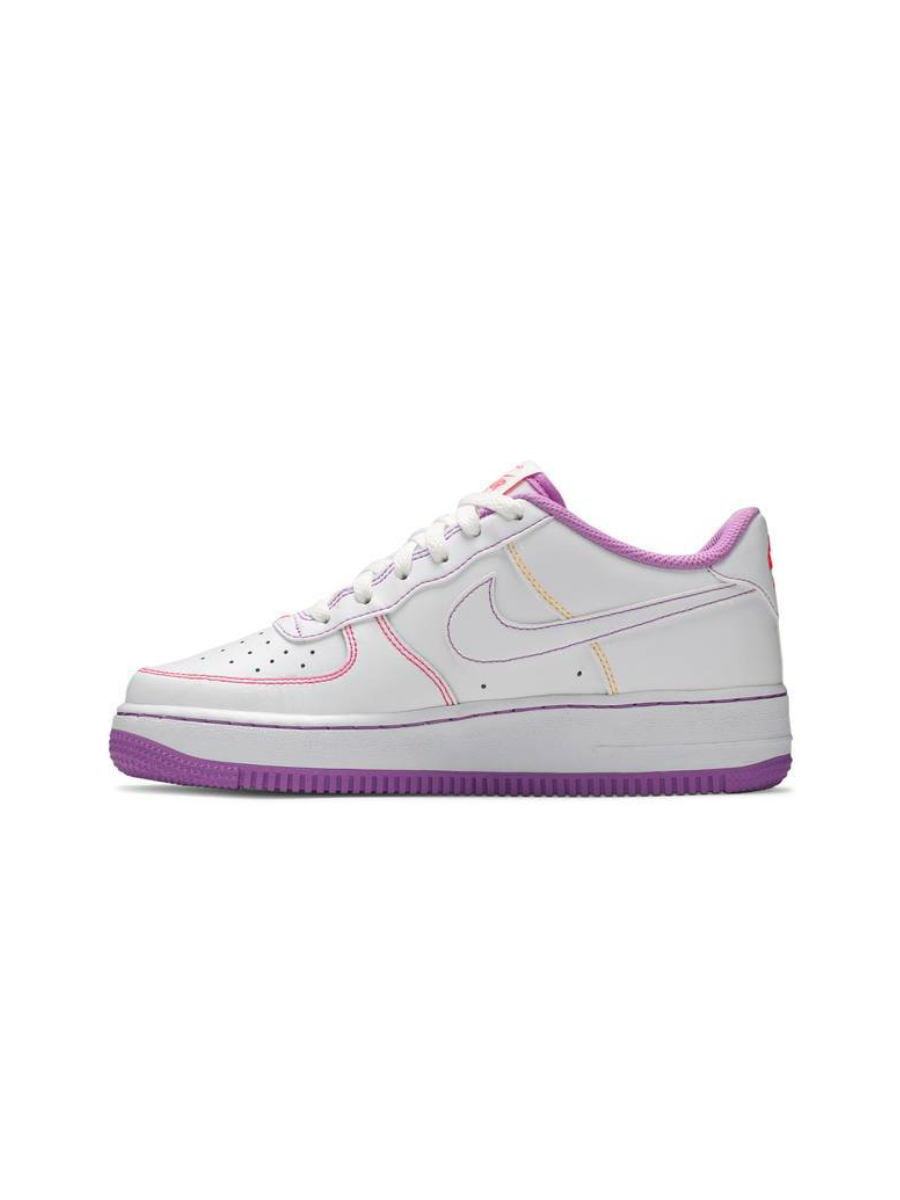 Картинка Кроссовки для подростков Nike Air Force 1 GS White Fuchsia Glow