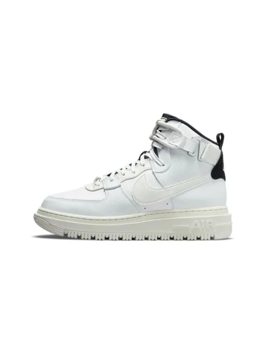 Картинка Кроссовки зимние с мехом Nike Air Force 1 High Utility 2.0 white sail black 