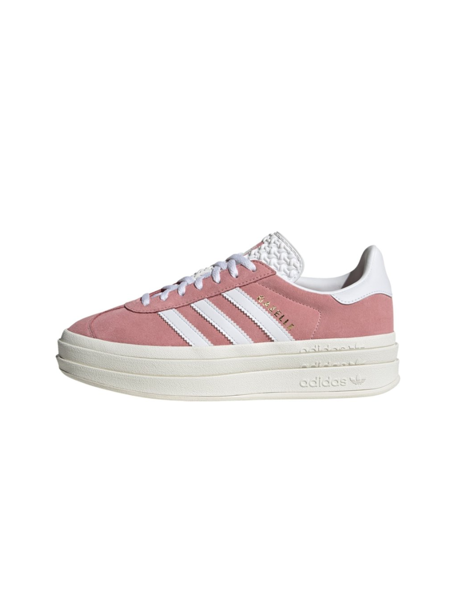 Картинка Кроссовки детские для девочек Adidas Gazelle Bold Pink White