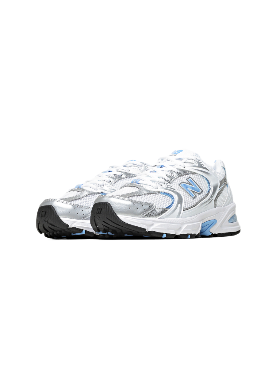 Картинка Кроссовки волейбольные New Balance 530 White Blue Silver