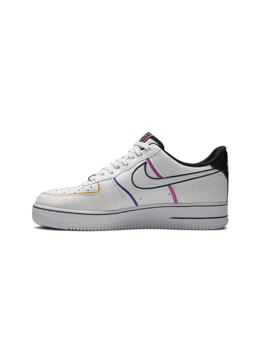 Картинка Кроссовки разноцветные Nike Air Force 1 Low Day Of The Dead