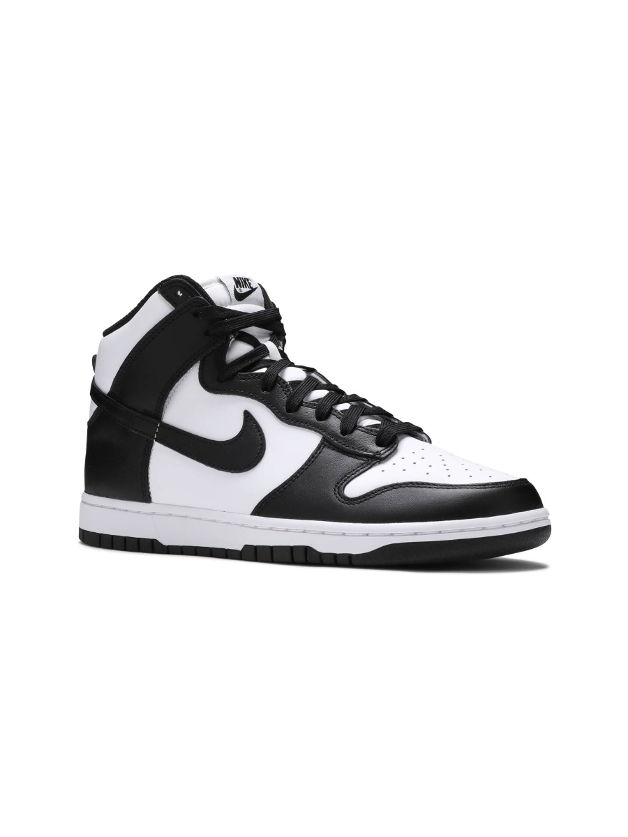 Картинка Кроссовки мужские кожаные высокие Nike Dunk High Panda