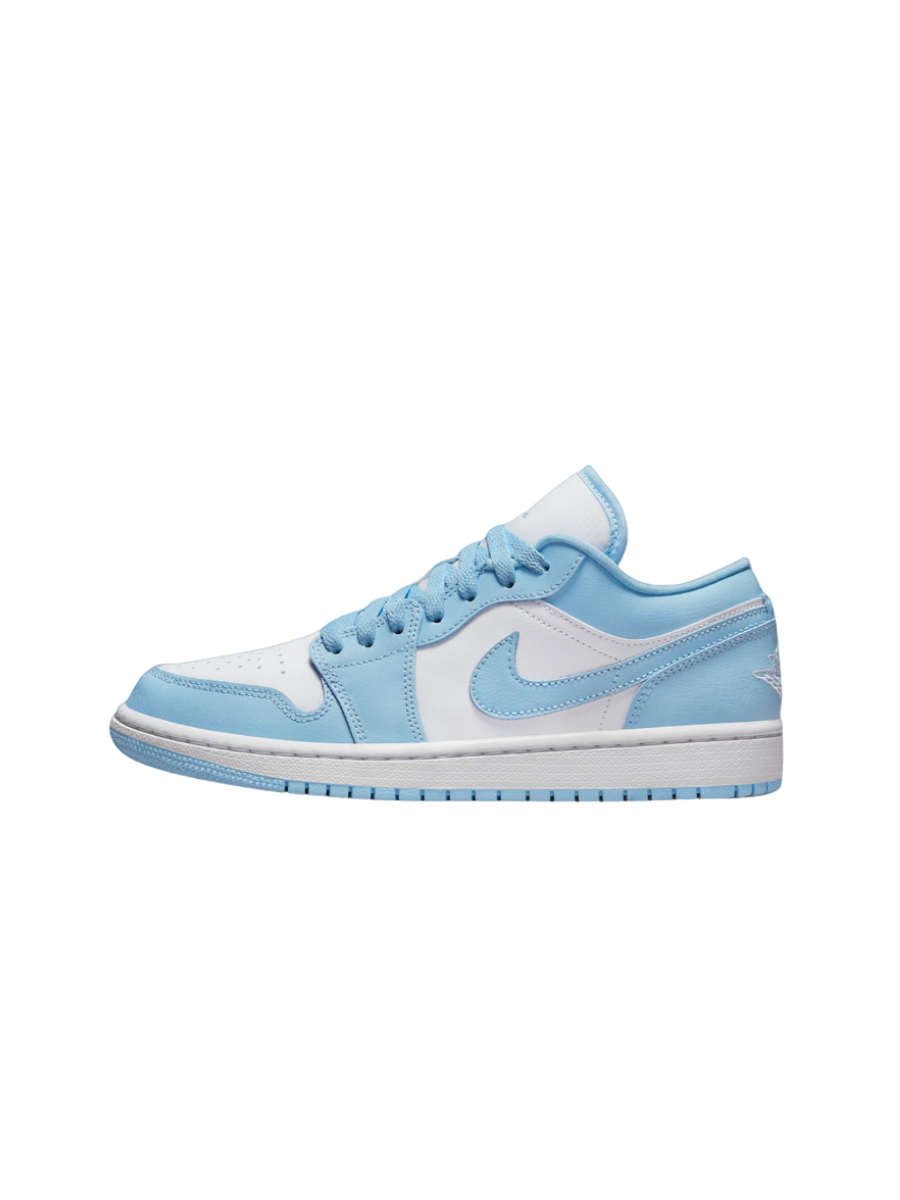 Картинка Кроссовки дышащие Nike Air Jordan 1 Low White Blue