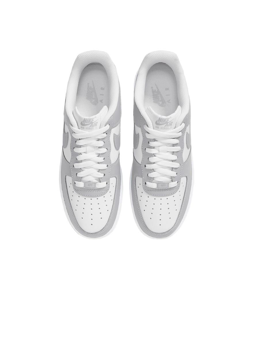 Картинка Кроссовки мужские баскетбольные Nike Air Force 1 Low White Grey