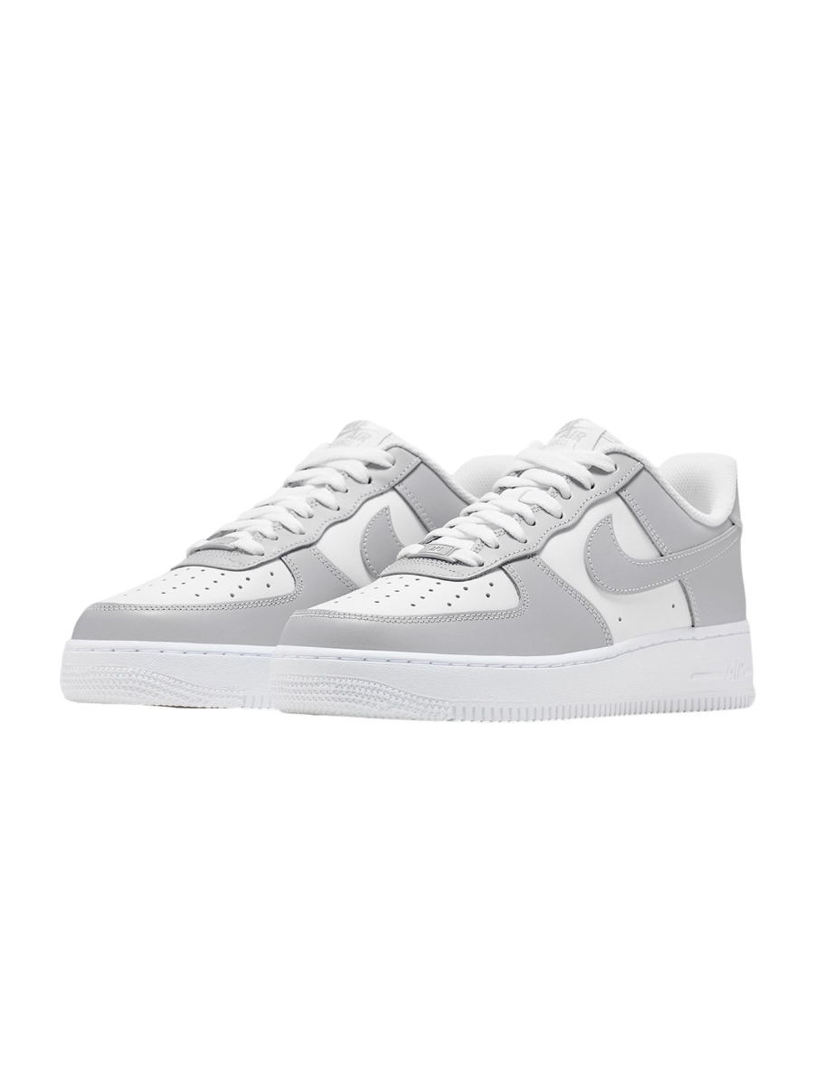 Картинка Кроссовки мужские баскетбольные Nike Air Force 1 Low White Grey