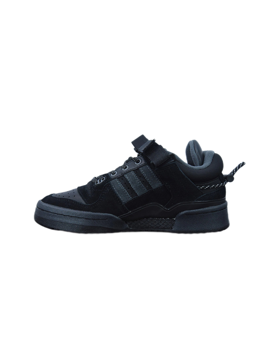 Картинка Кроссовки замшевые осенние Adidas Forum 84 Low Black