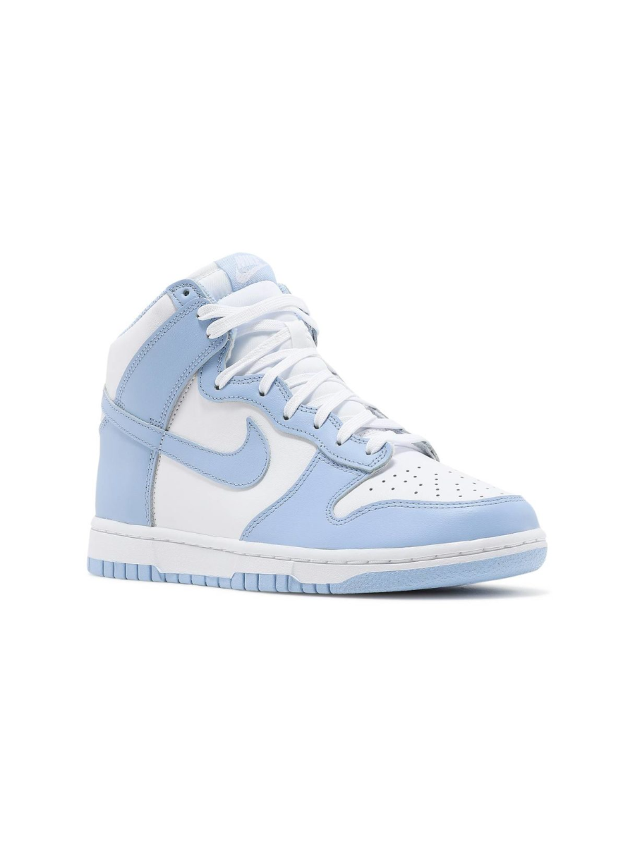 Картинка Кроссовки женские высокие весенние Nike Dunk High Aluminum