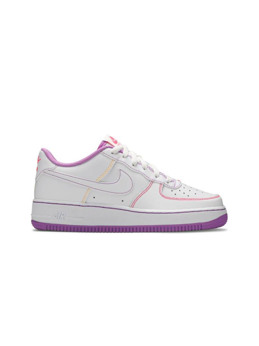 Картинка Кроссовки для подростков Nike Air Force 1 GS White Fuchsia Glow