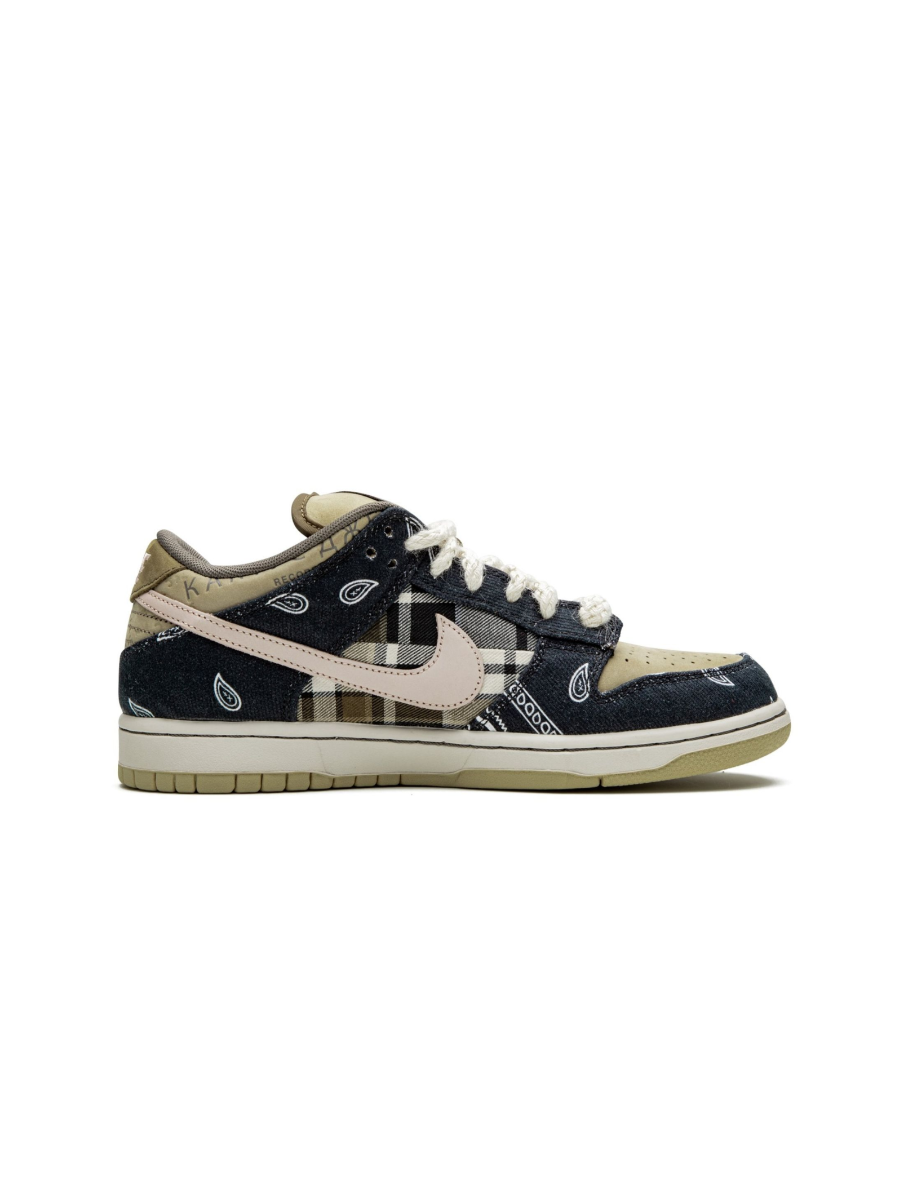 Картинка Кроссовки дышащие Travis Scott x Nike SB Dunk Low Cactus Jack