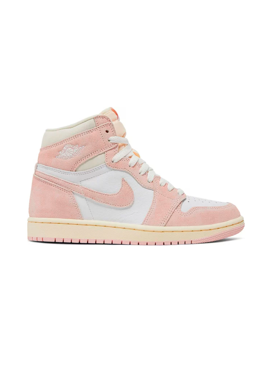 Картинка Кроссовки женские кожаные Nike Air Jordan 1 High Pink