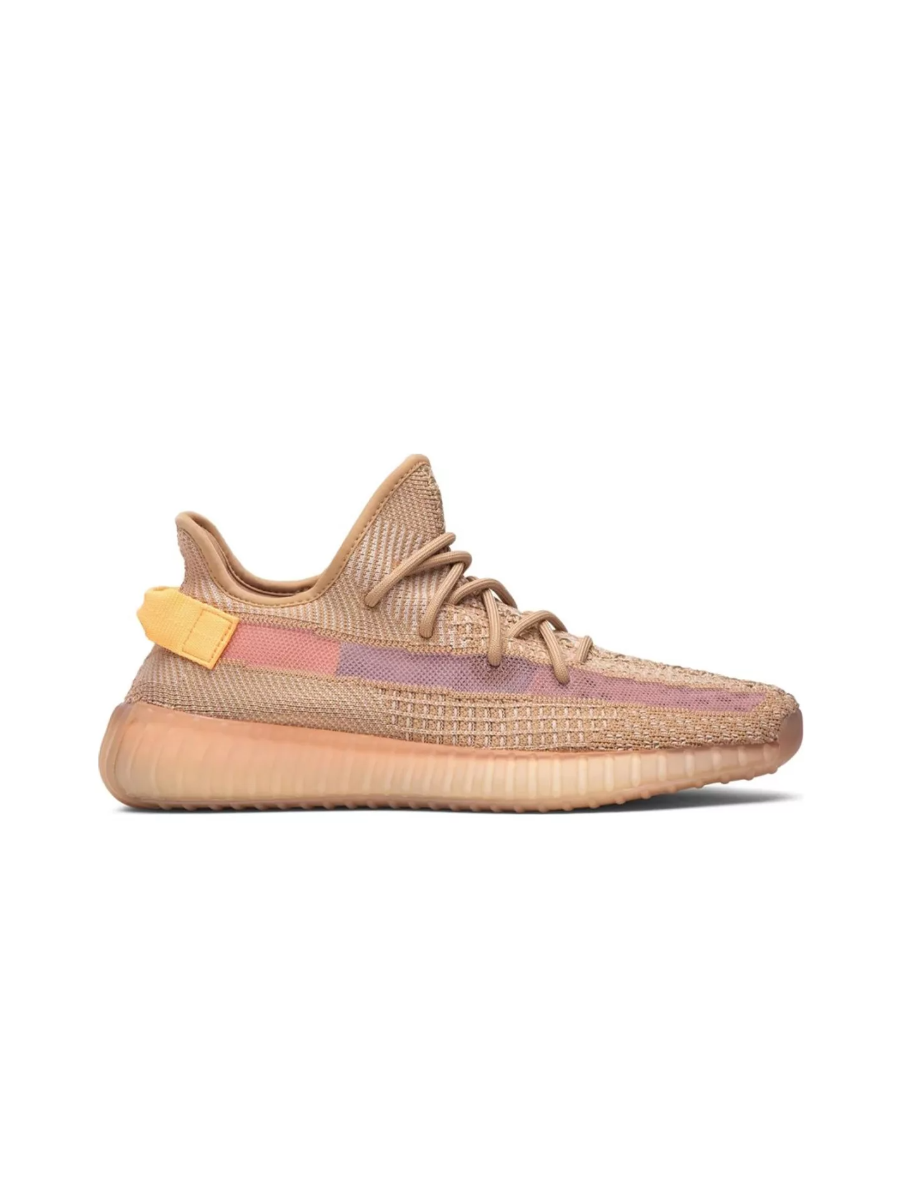 Картинка Кроссовки дышащие с сеткой Adidas Yeezy Boost 350 V2 Clay