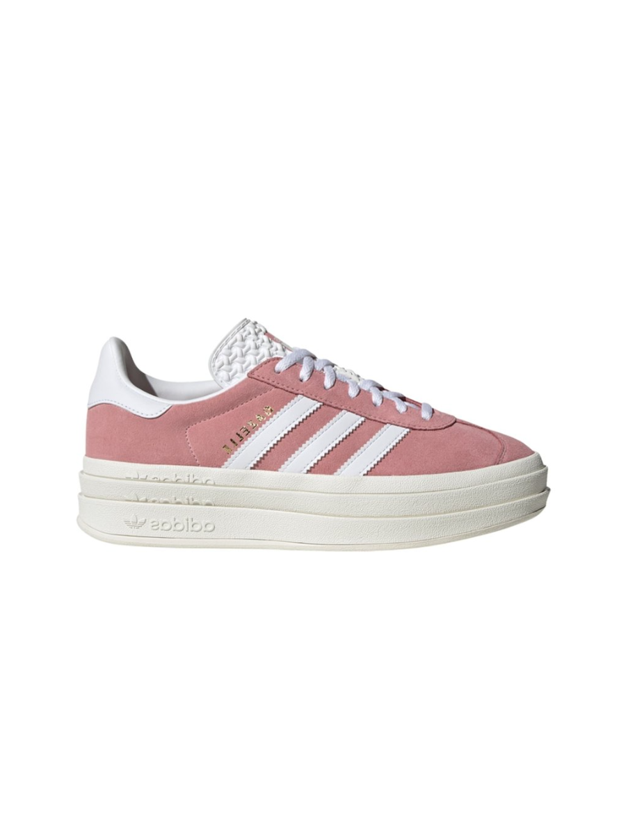 Картинка Кроссовки детские для девочек Adidas Gazelle Bold Pink White