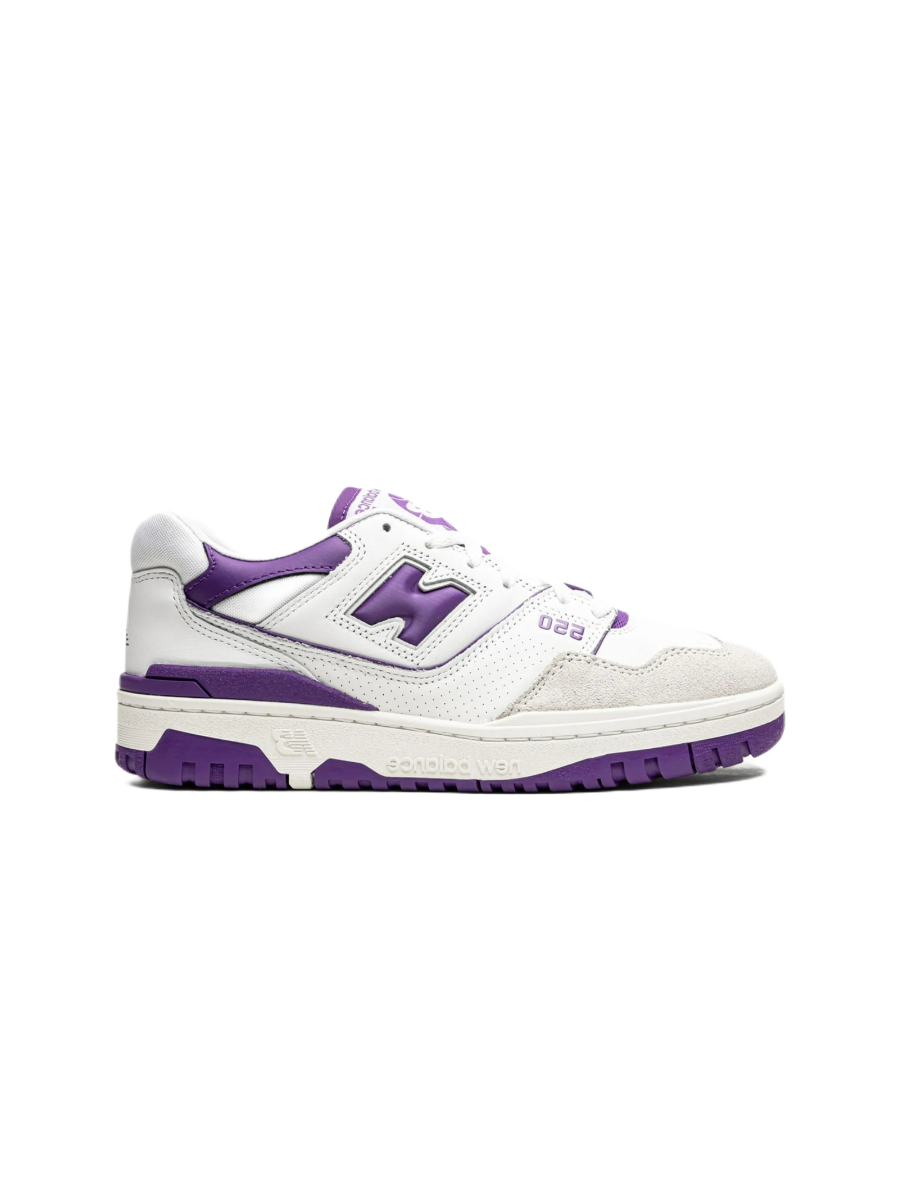 Картинка Кроссовки унисекс для тенниса New Balance 550 White Purple