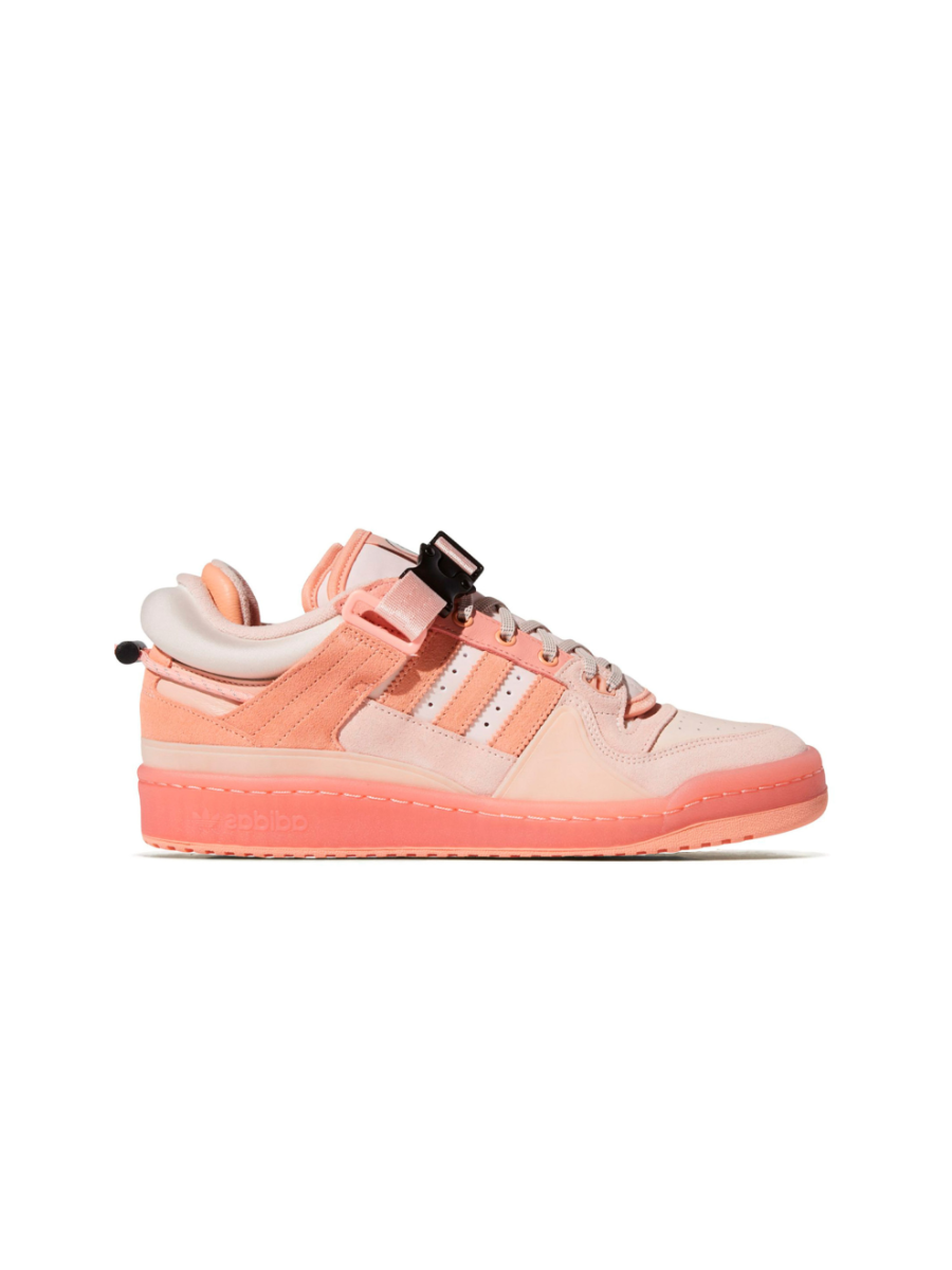 Картинка Кроссовки женские баскетбольные Adidas Forum Low Bad Bunny Pink Easter Egg