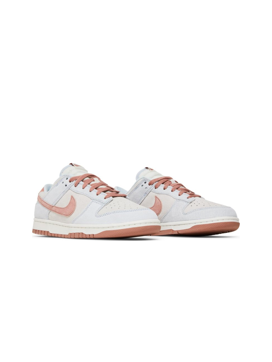 Картинка Кроссовки замшевые дышащие детские Nike Dunk Low Fossil Rose