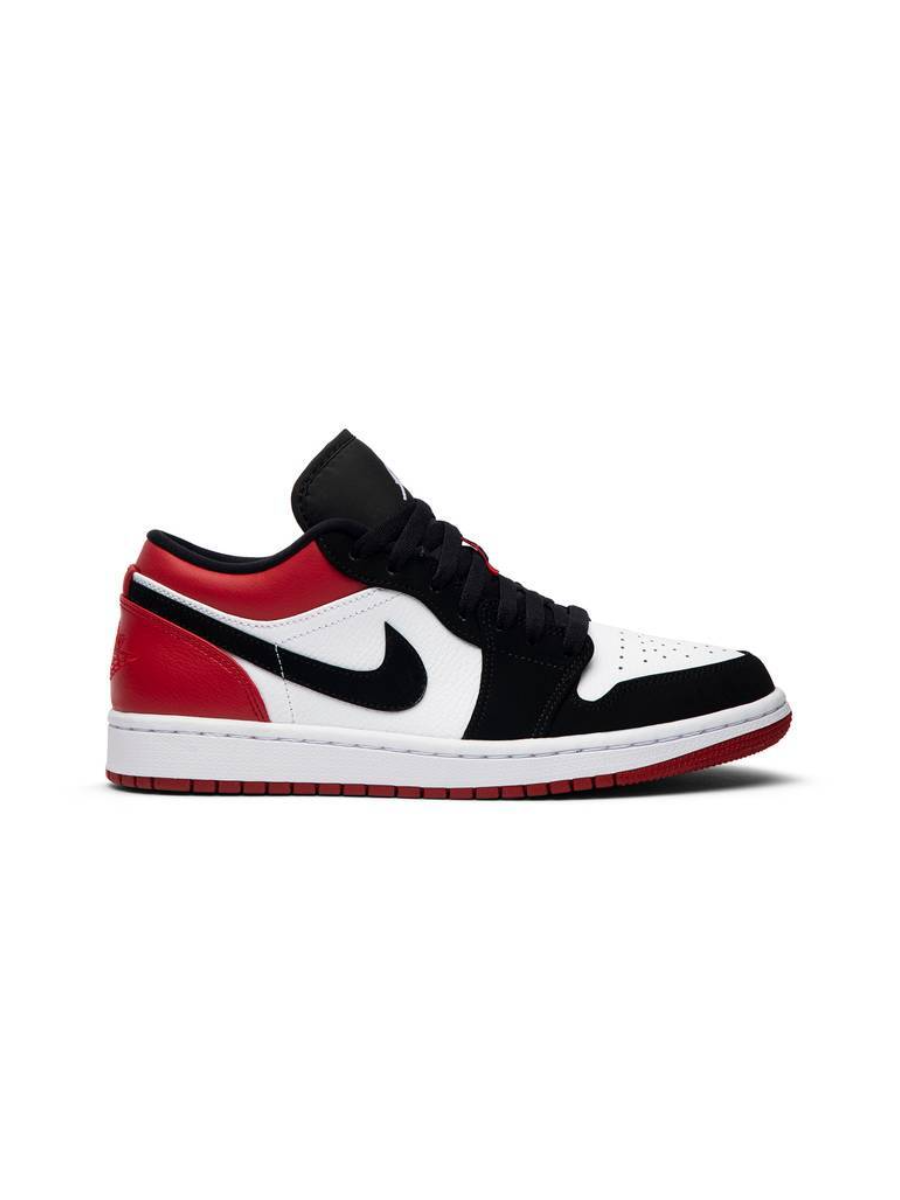 Картинка Кроссовки спортивные Nike Air Jordan 1 Low Black Toe