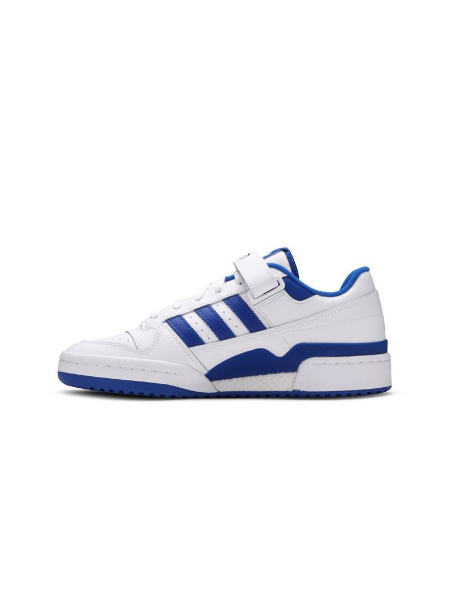 Картинка Кроссовки баскетбольные Adidas Forum 84 Low White Royal Blue