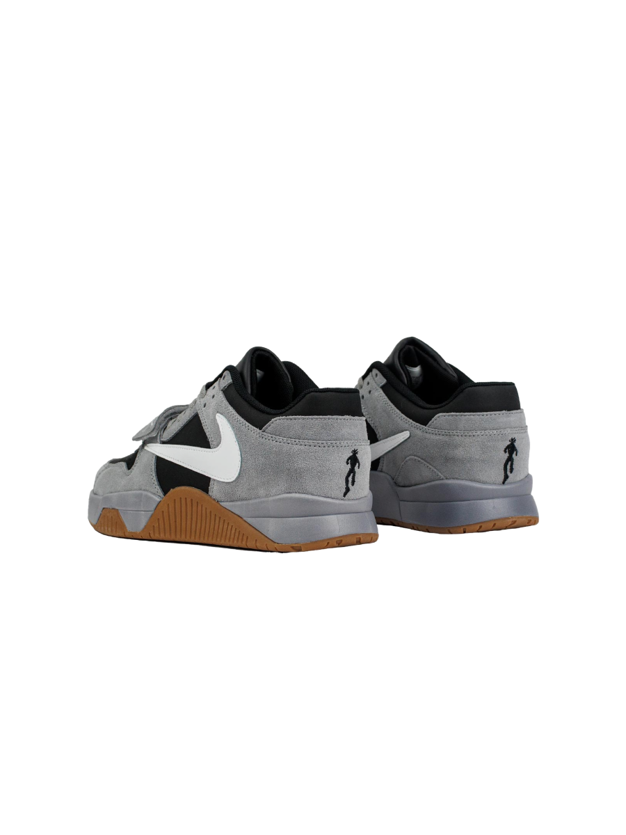 Картинка Кроссовки Air Jordan x Travis Scott Cut The Check Gray White Gum