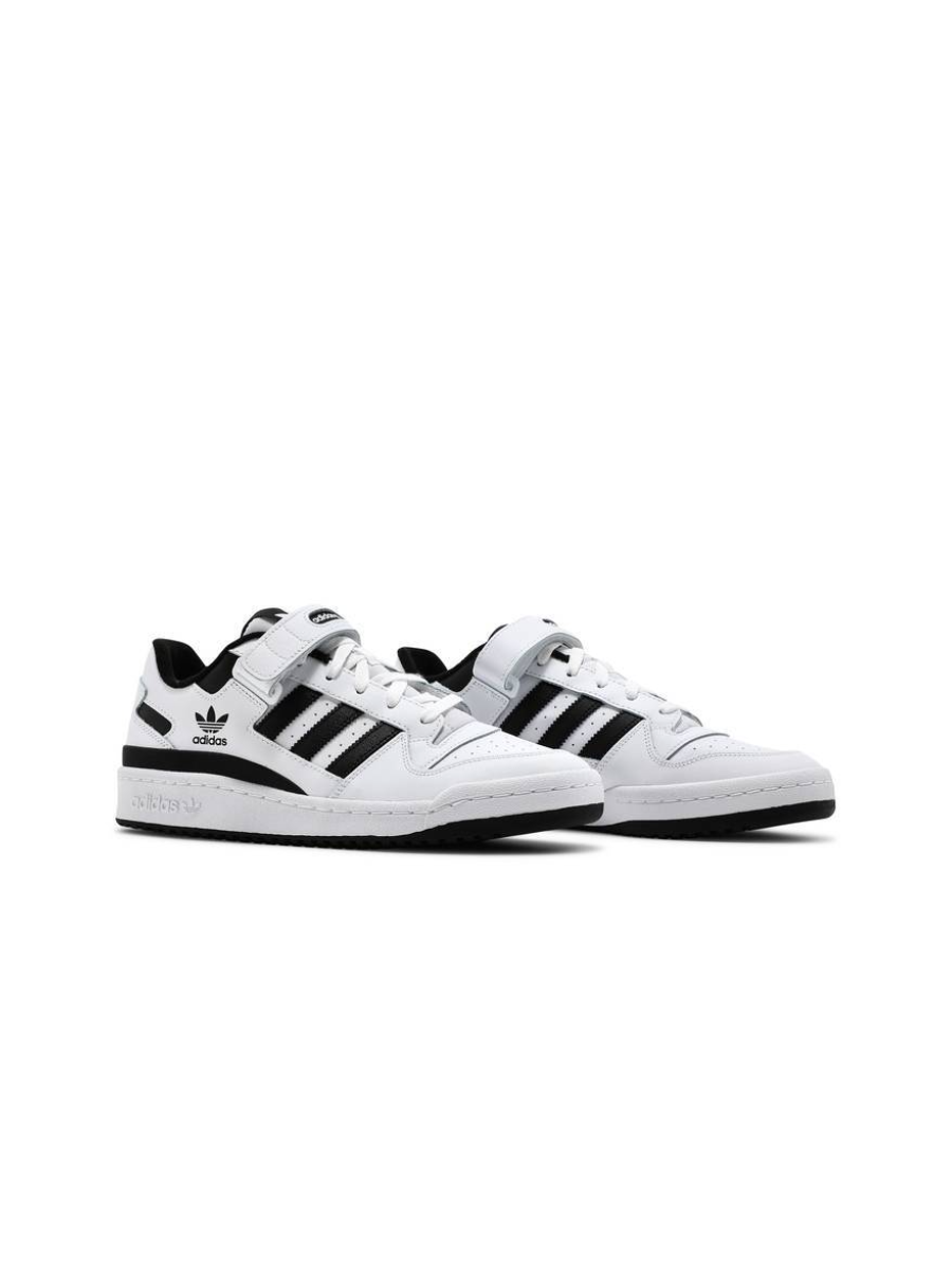 Картинка Кроссовки мужские баскетбольные Adidas Forum 84 Low White Black