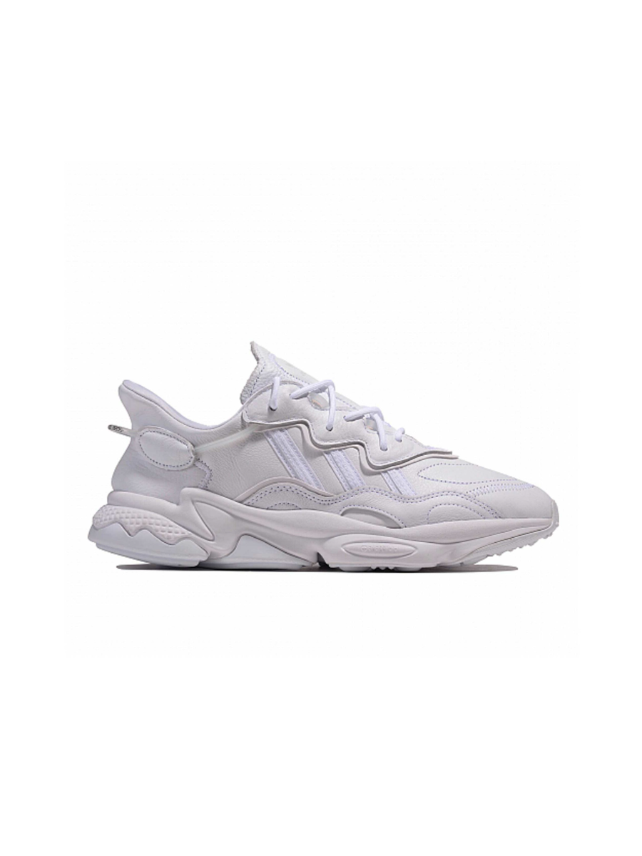 Картинка Кроссовки волейбольные для тенниса Adidas Ozweego White