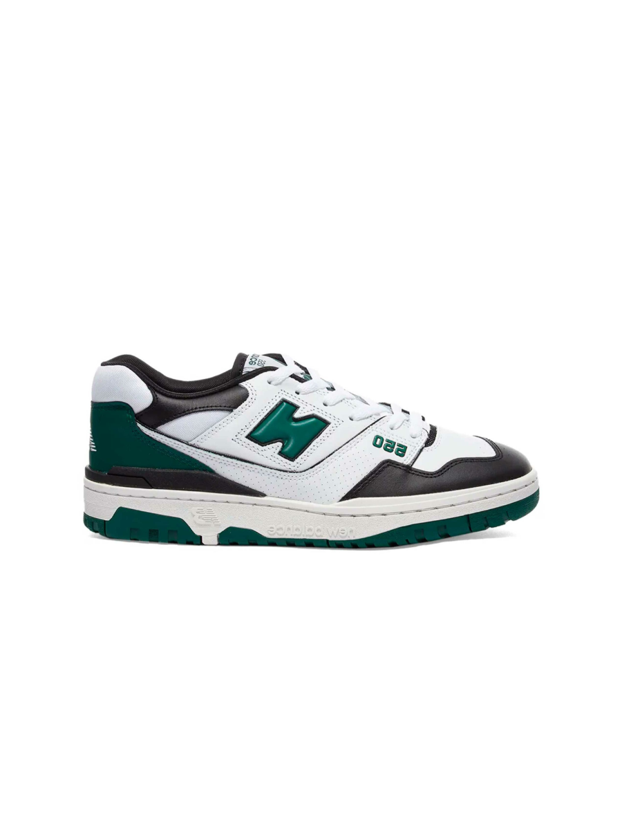 Картинка Кроссовки теннисные New Balance 550 White Green Black