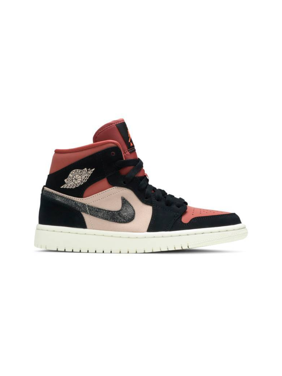 Картинка Кроссовки для подростков Nike Air Jordan 1 Mid Canyon Rust